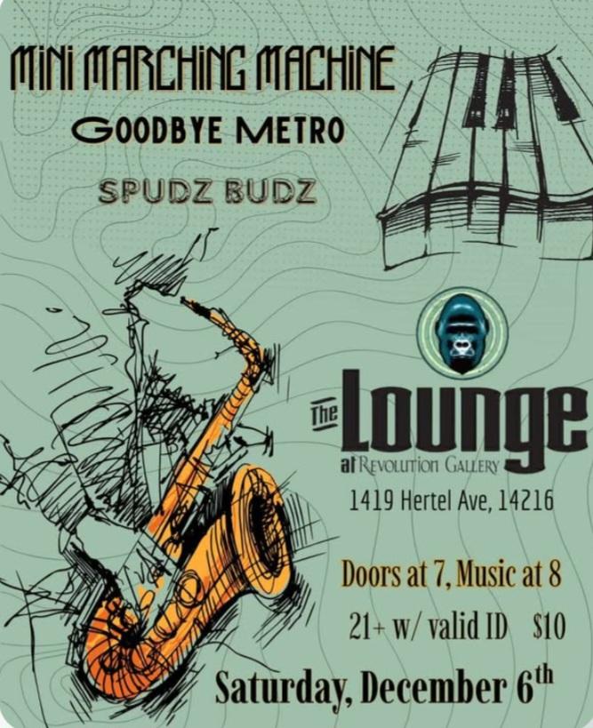 Today in Local Music and Community: Saturday December 6, 2025