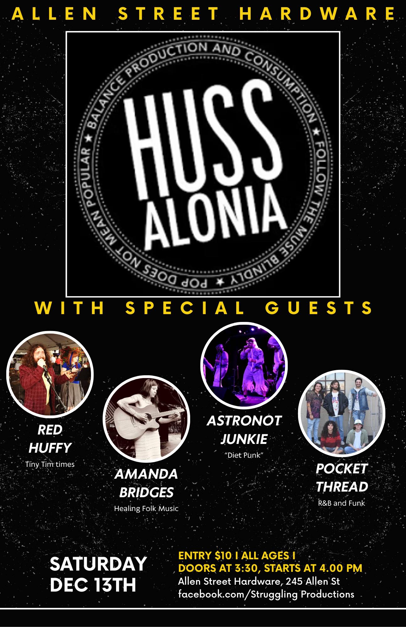 Today in Local Music and Community: Saturday December 13, 2025