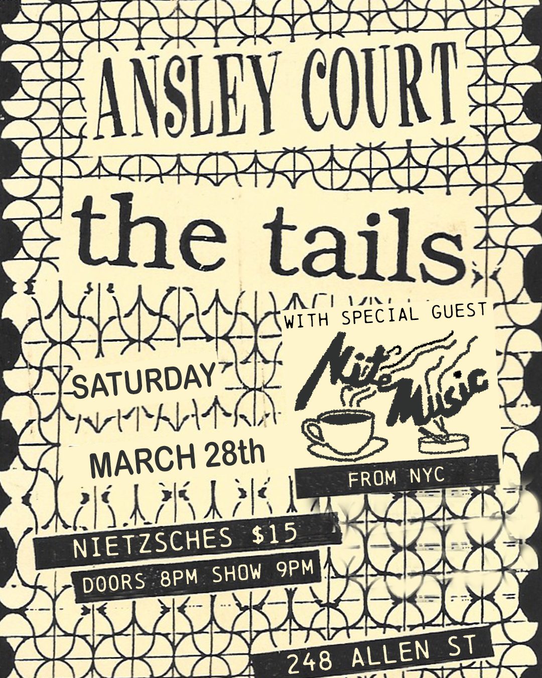 Today in Local Music and Community: Saturday March 28, 2026