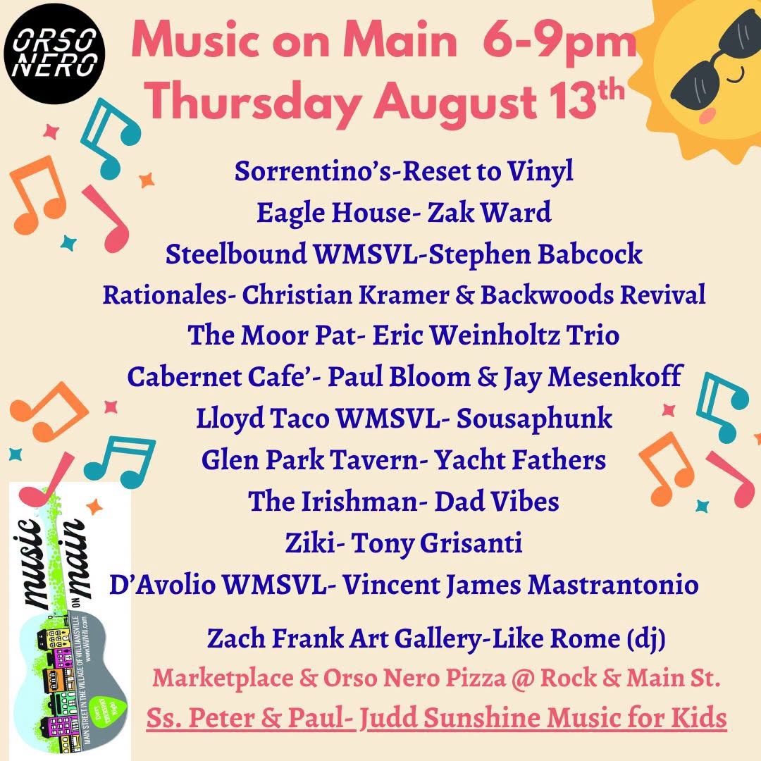 Today in Local Music and Community: Thursday August 13, 2026