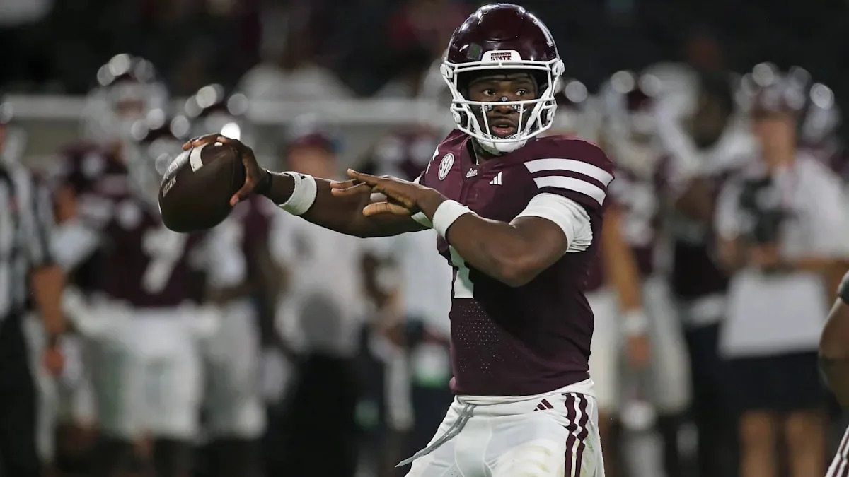 Kamario Taylor injury update: Why Mississippi State star QB is out vs. LSU