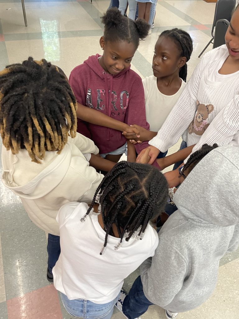 Image Shows Participants of The Francis Burns Freedom School