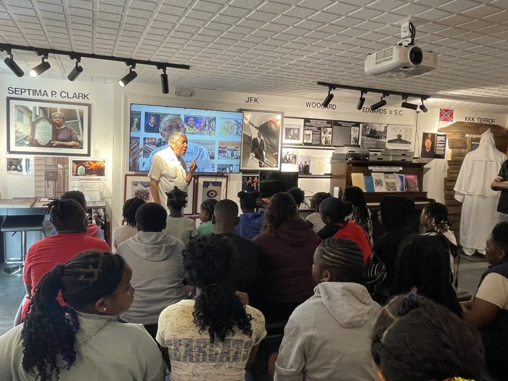 Image Shows Participants of The Francis Burns Freedom School