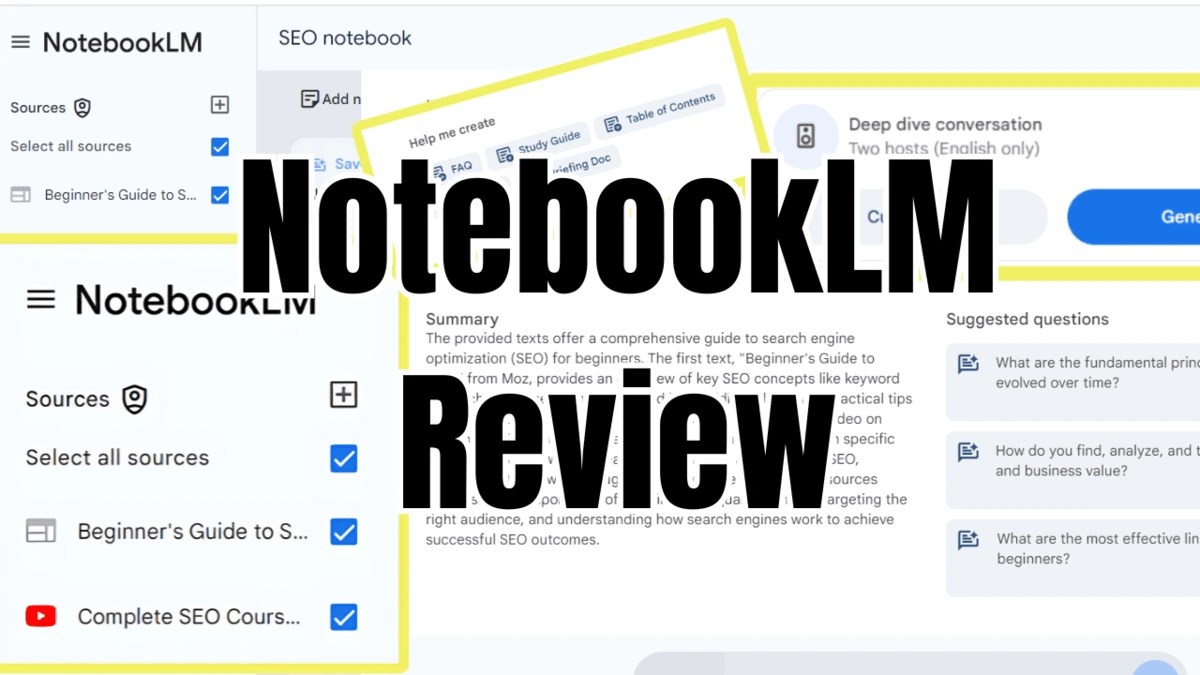 NotebookLM Review A Promising AI Tool For Note-Taking