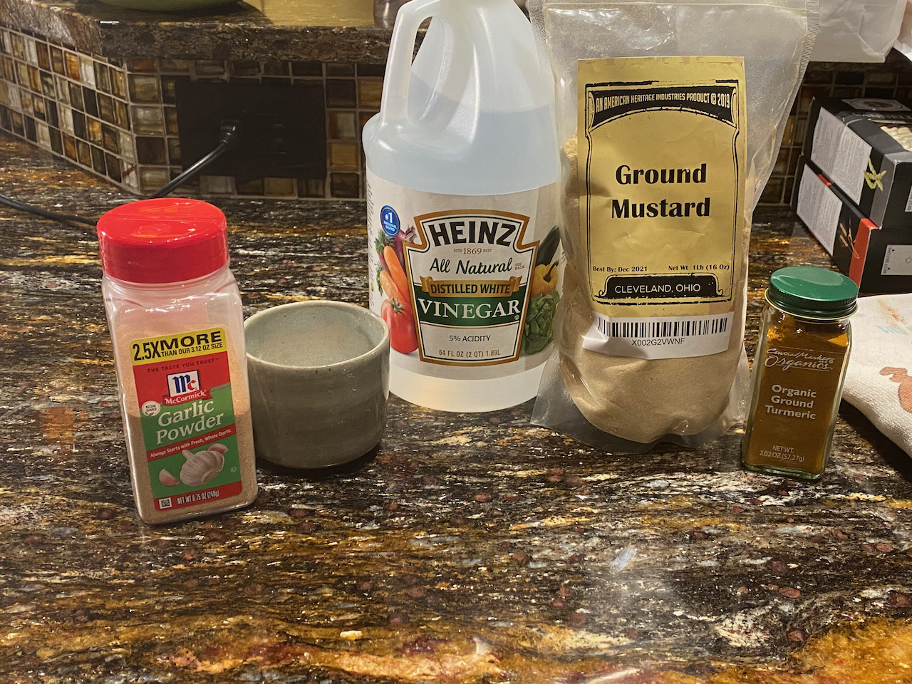 yellow mustard ingredients