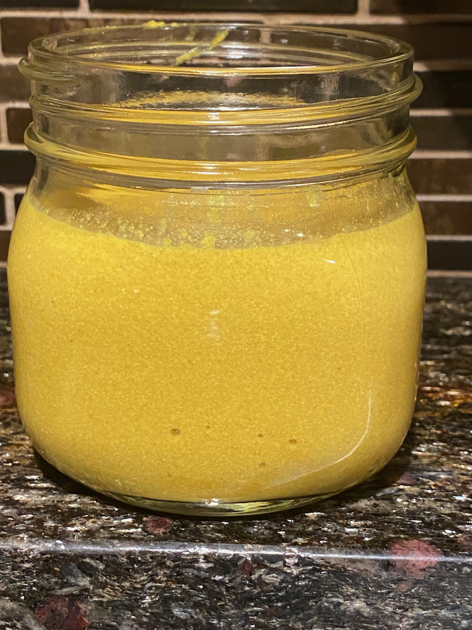 jar of mustard