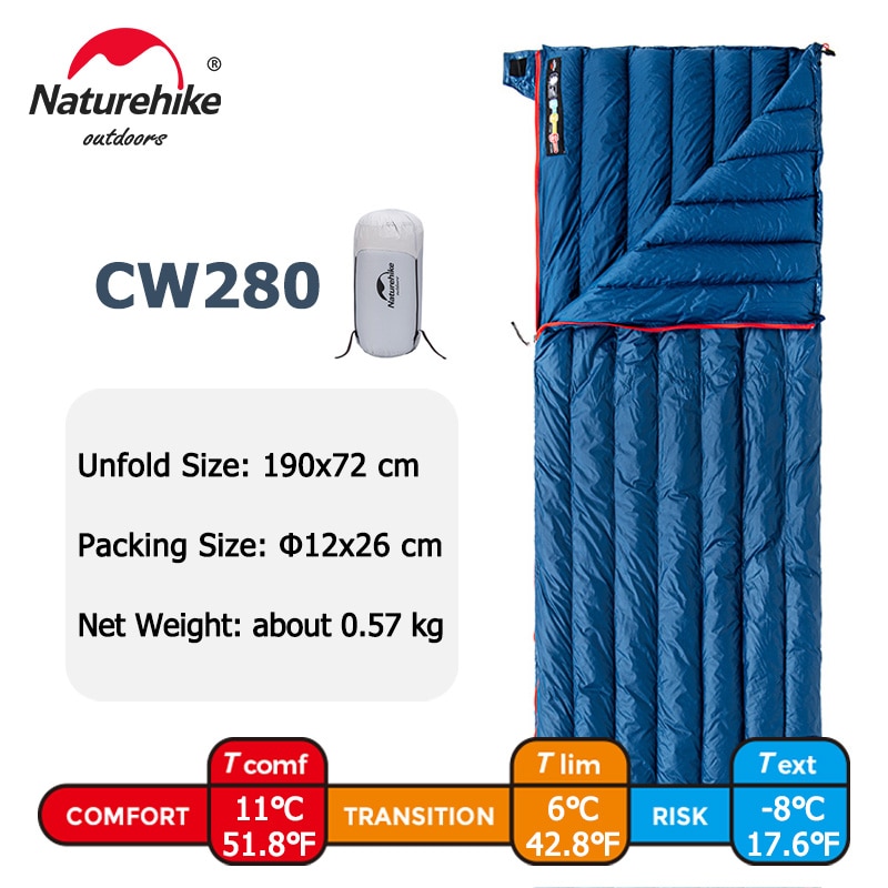 アウトドア寝具 Naturehike CW280 800FP Amazon.co.jp: Naturehike CW280 寝袋 ダウン 冬用 85%ダウン