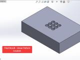 Solidworks Macro Create Linear Pattern The Cad Coder