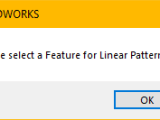 Solidworks Macro Create Linear Pattern The Cad Coder