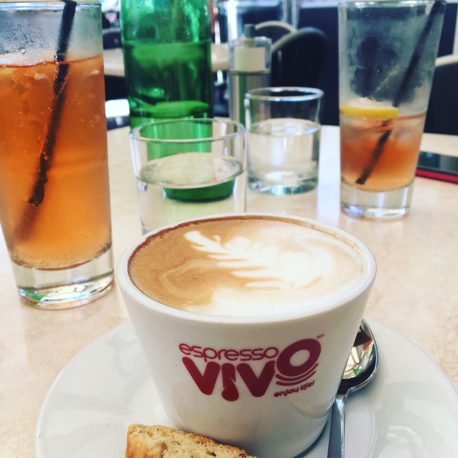 Coffee with the refreshing LLB