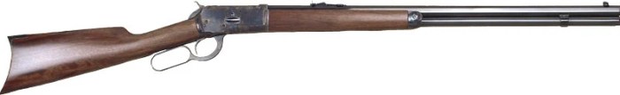 CIMARRON 1892 45LC 24" OCT. - CASE COLORED/BLUED WALNUT