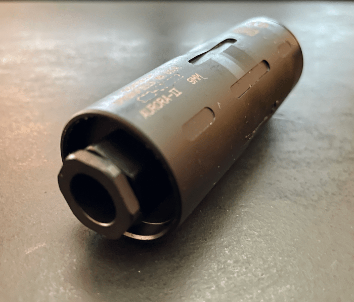 Gemtech Aurora-II Pistol Silencer 9mm 12123 - Image 2