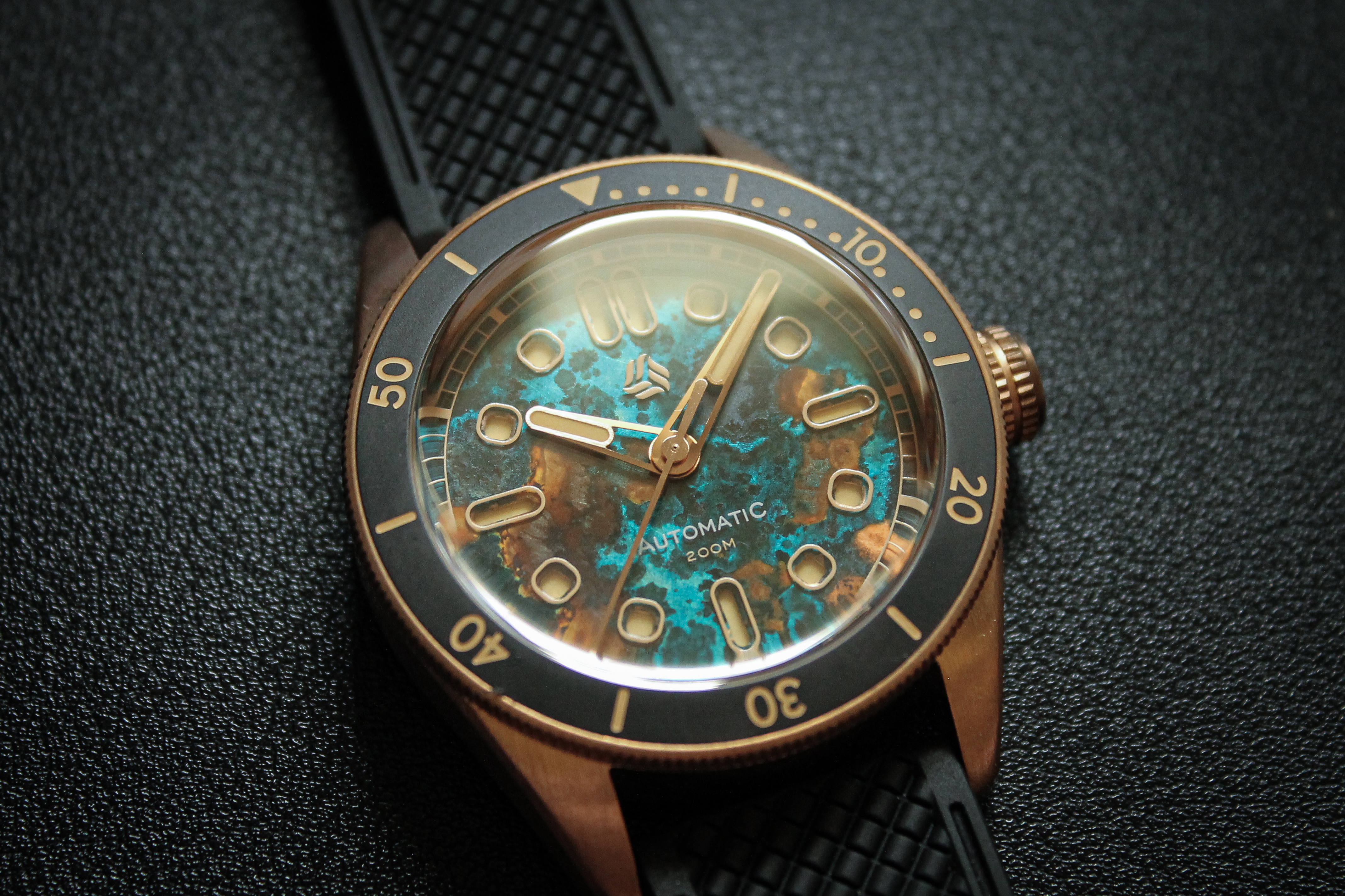 Selten Salvage Bronze Blue Cave - The Calibrated Wrist
