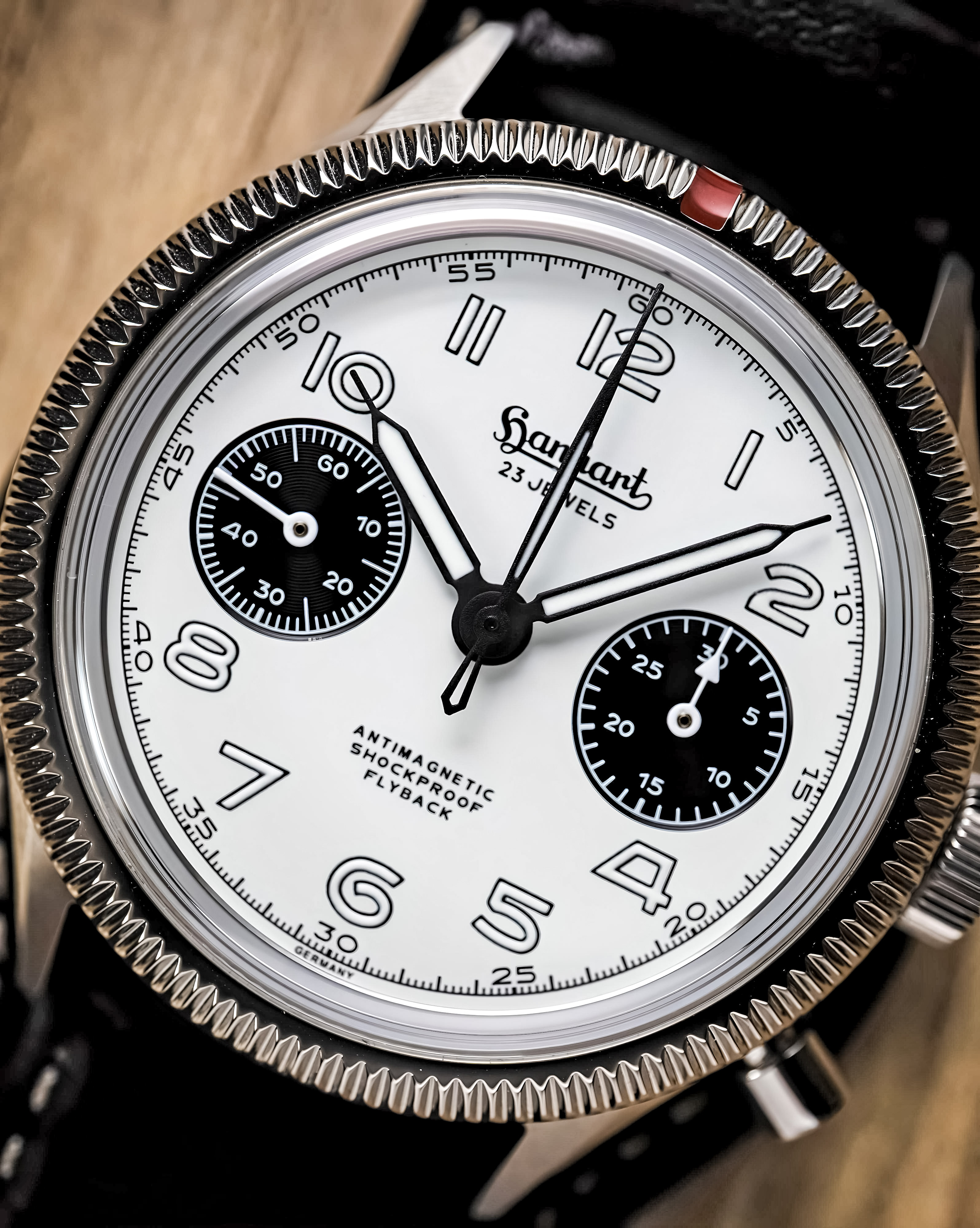 Hanhart 417 ES 1954 Flyback Panda: A Legendary Comeback That's