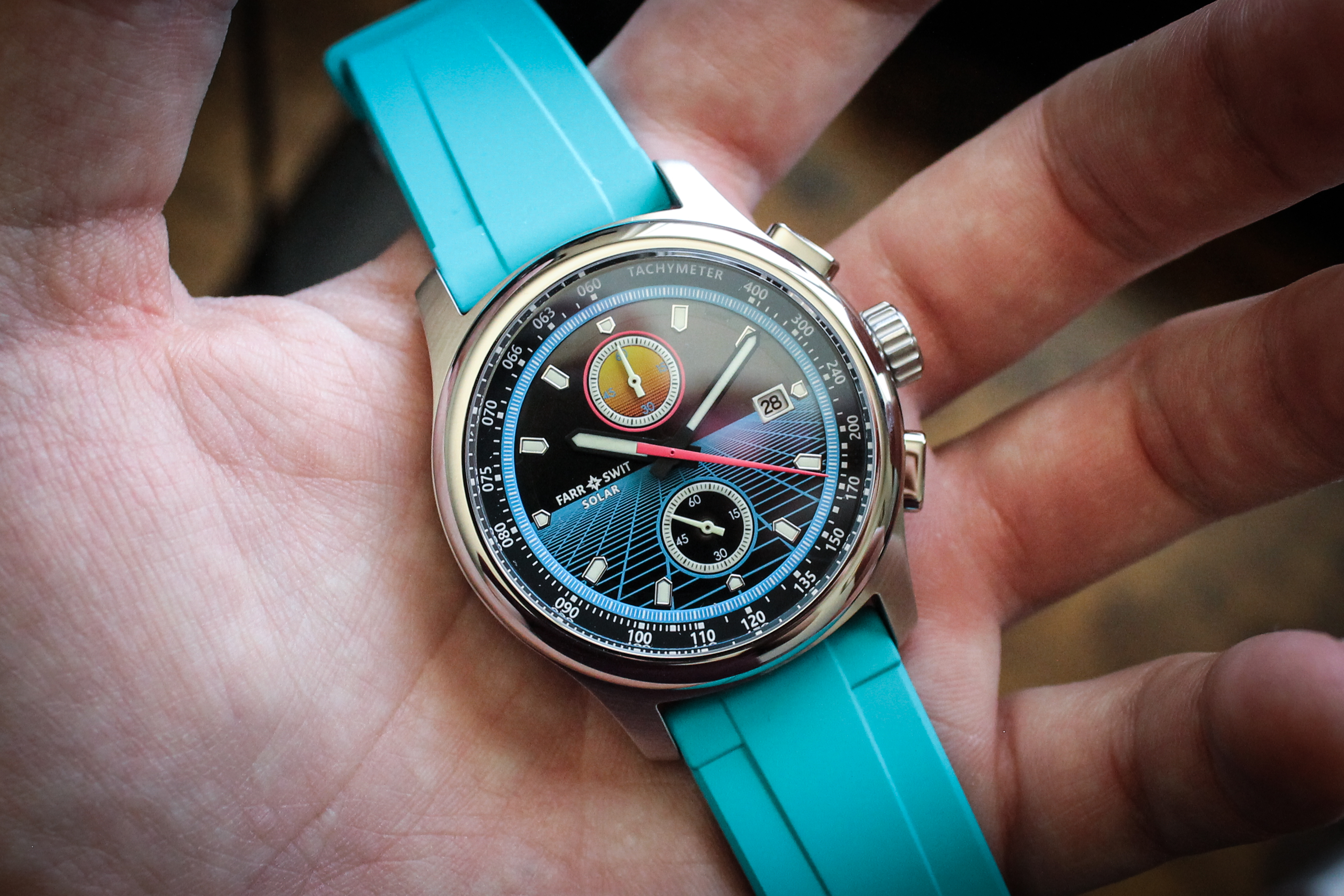 The Farr & Swit Solar Chrono Vice - The Calibrated Wrist