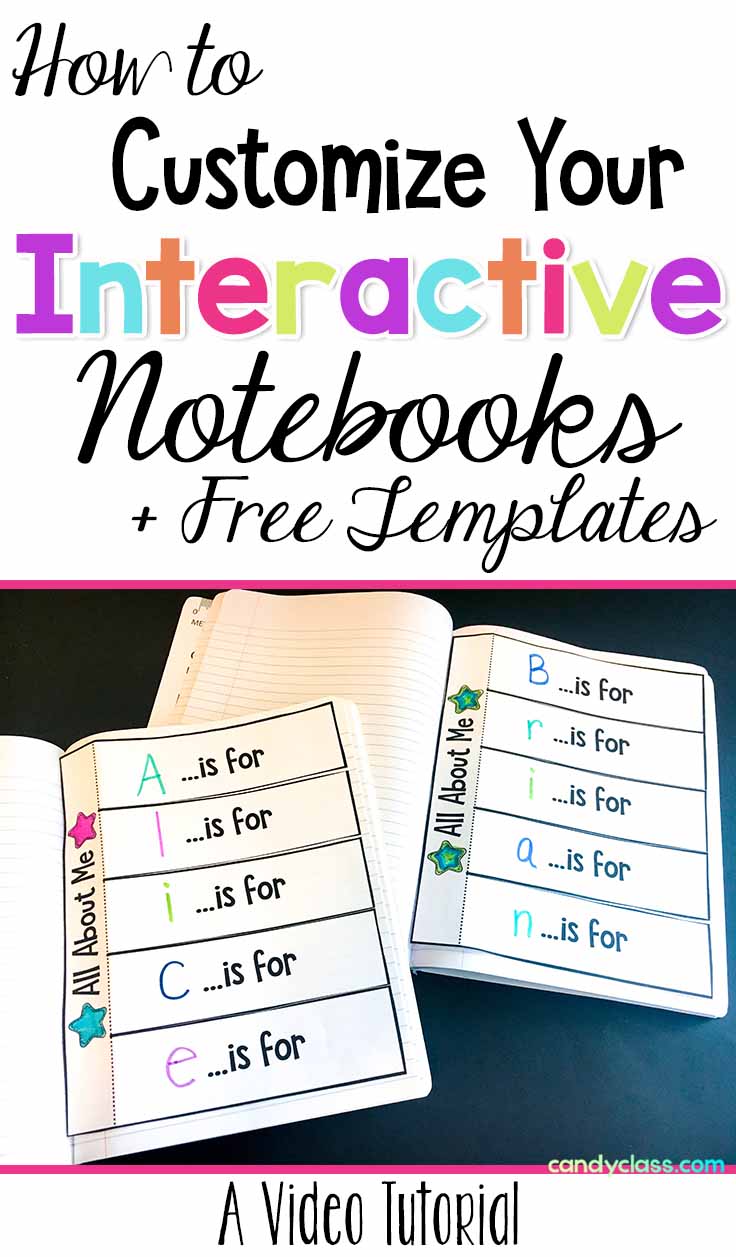 Get free interactive notebook templates