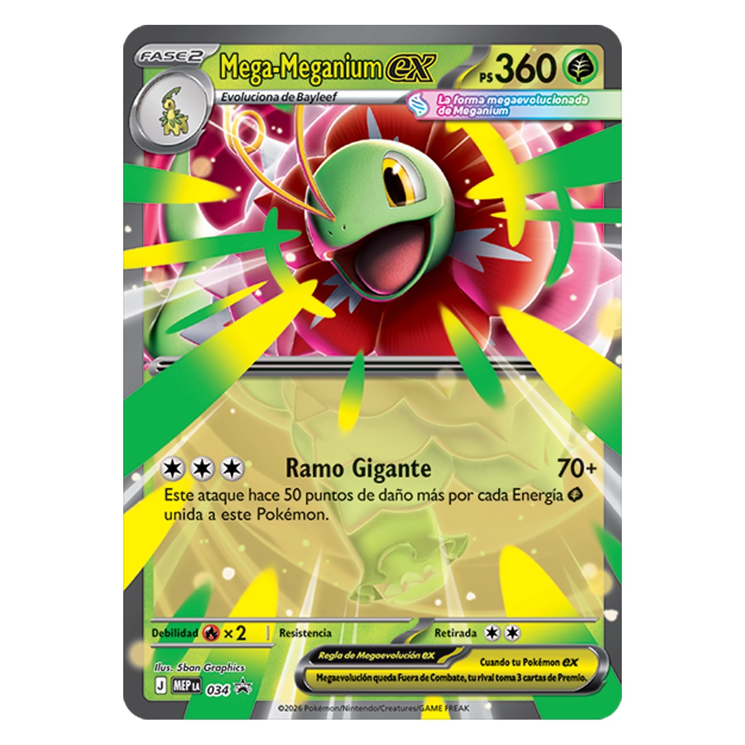 Carta promo Mega-Meganium