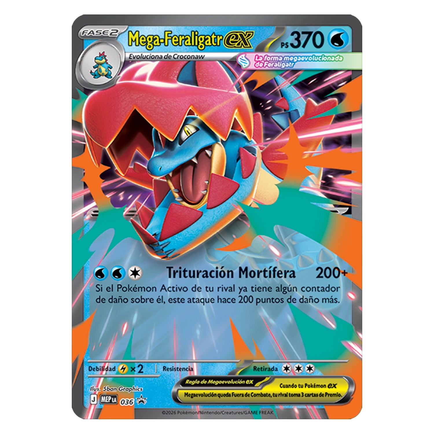 Carta promo Mega-Feraligatr