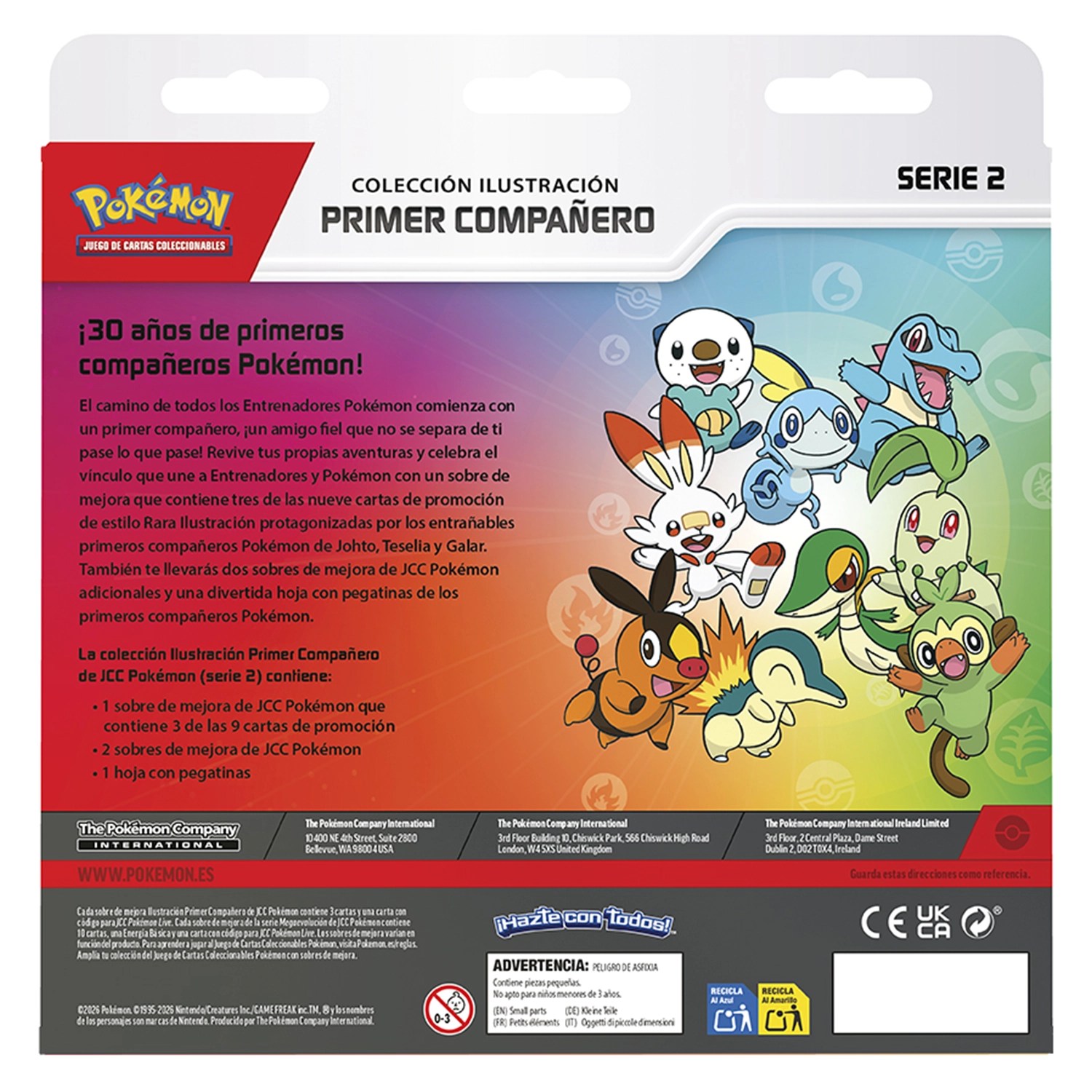 Colección Primer Compañero serie 2 rear