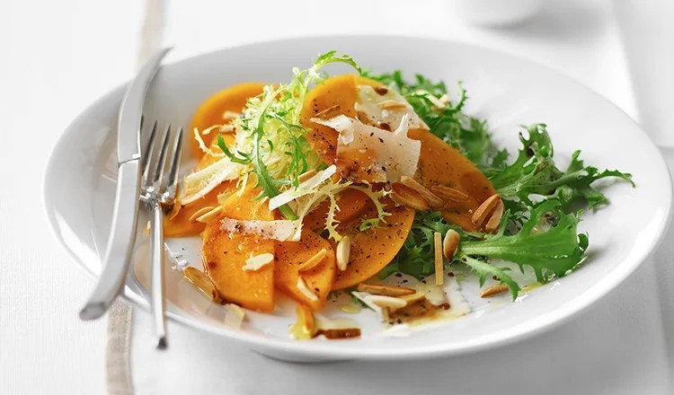 Healthy Italian Persimmon Salad