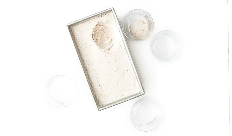 Sugar-Free Lime & Coconut Ice-Cream