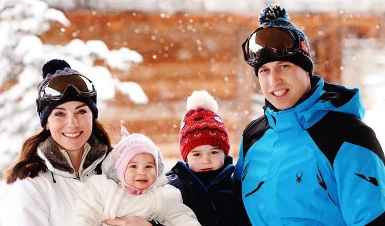 Prince George And Princess Charlotte's Secret Skiing Holiday1