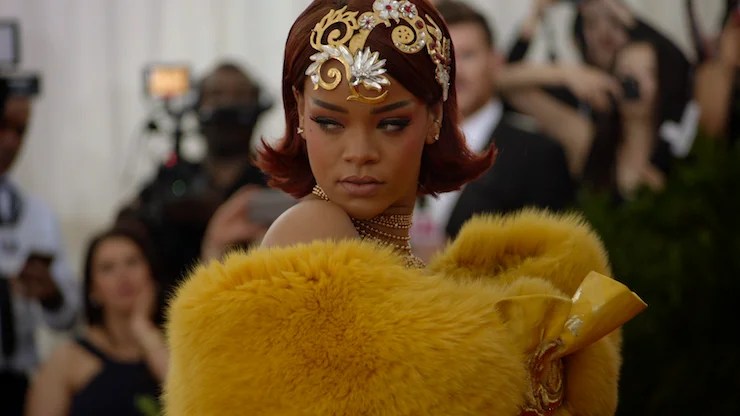 Rihanna's jaw-drapping yellow ensemble