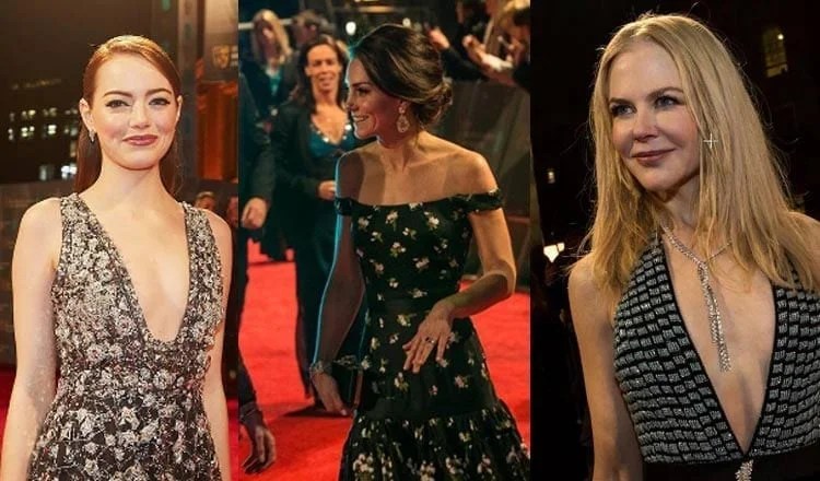 Kate Middleton at the BAFTA Awards