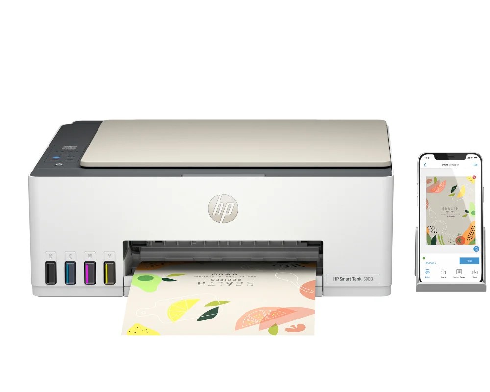 Environmentally friendly everyday products - HP Smart Printer