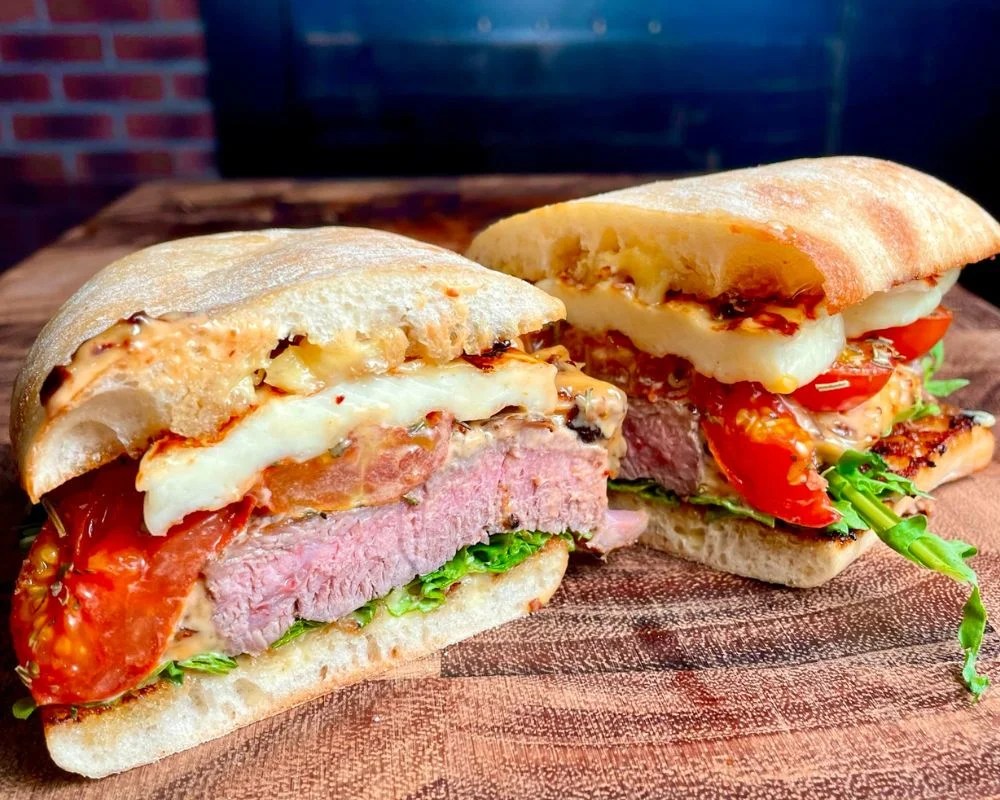 Umami Papi Chilli Steak Sandwich