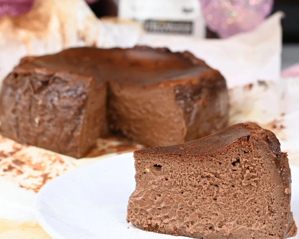Mocha Burnt Basque Cheesecake