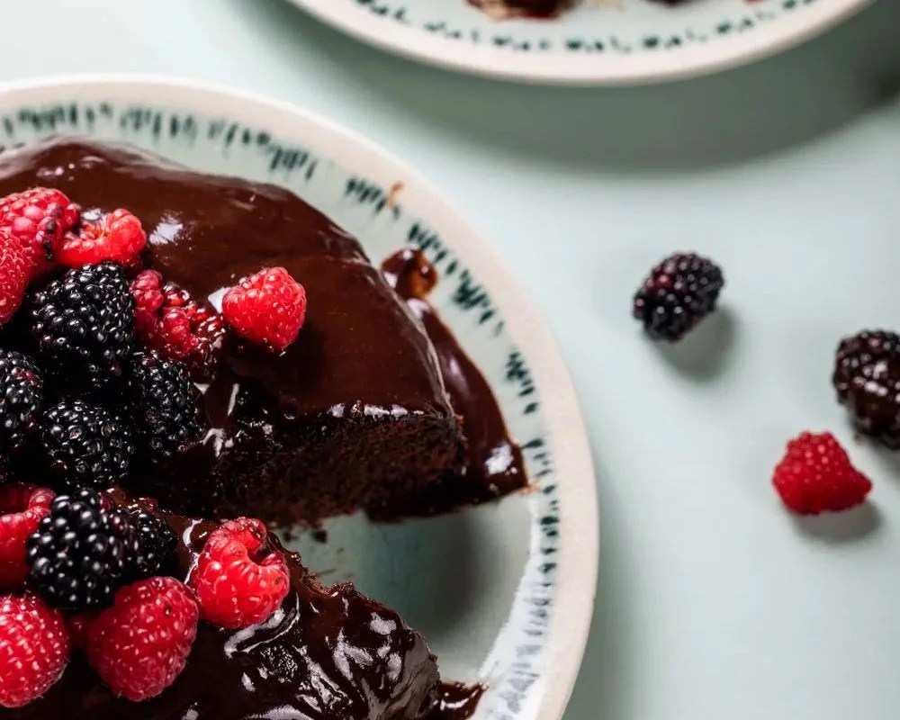dark chocolate cake