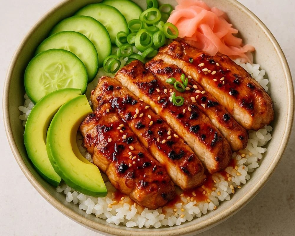 Yuzu Sansho Grilled Chicken Rice Bowl
