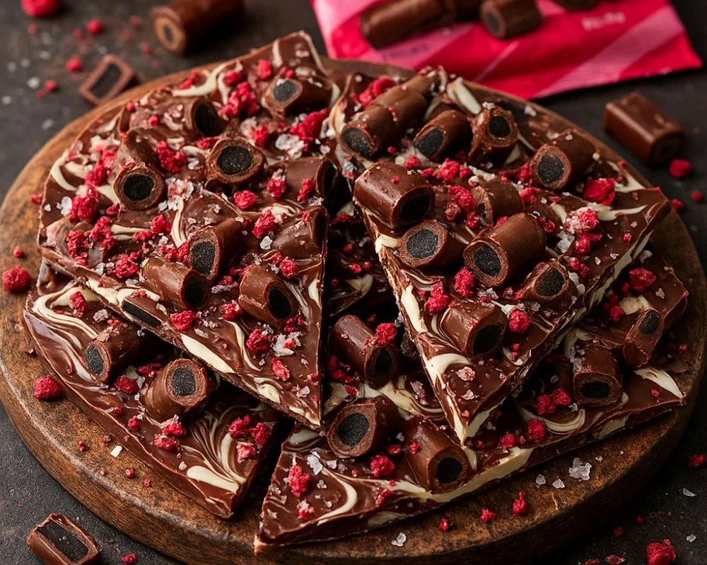 Chocolate and Licorice Bark