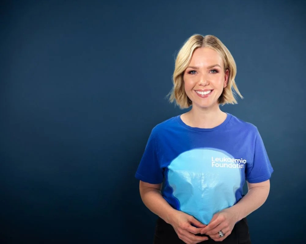 Edwina Bartholomew National Ambassador for the Leukaemia Foundation Blood Cancer Month