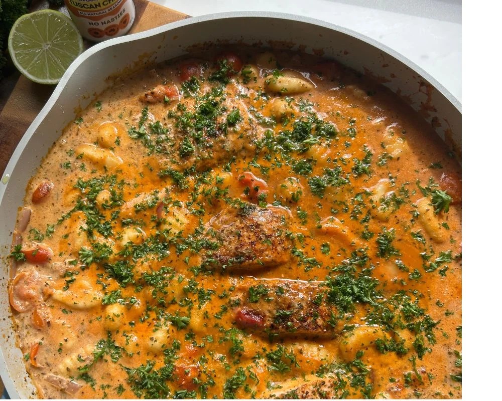 Tuscan Salmon Gnocchi
