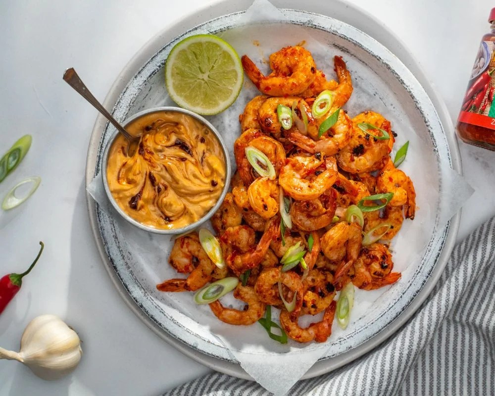 Chilli Garlic Prawns