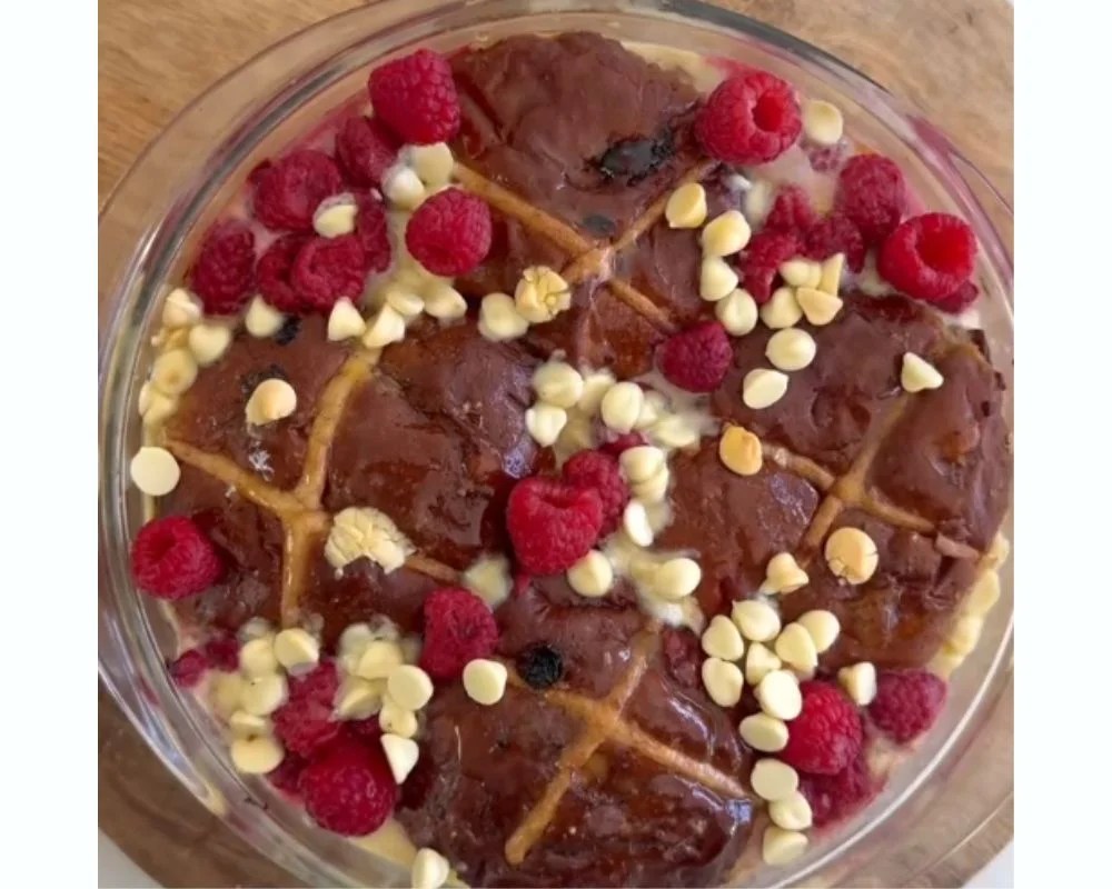 leftover hot cross buns