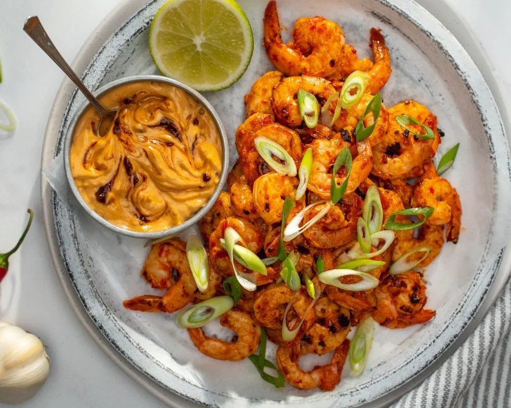 Chilli Garlic Prawns