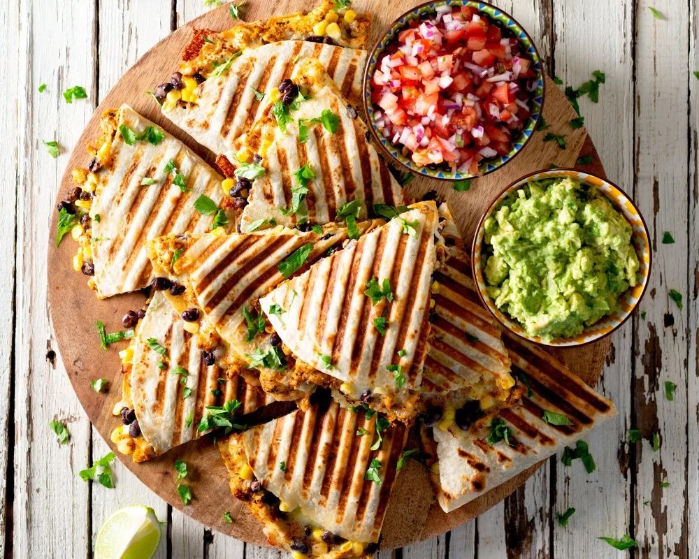 High protein vegan burrito