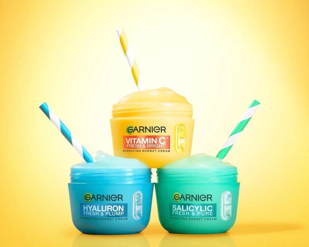 Garnier Sorbet Skin Care Pop-Up