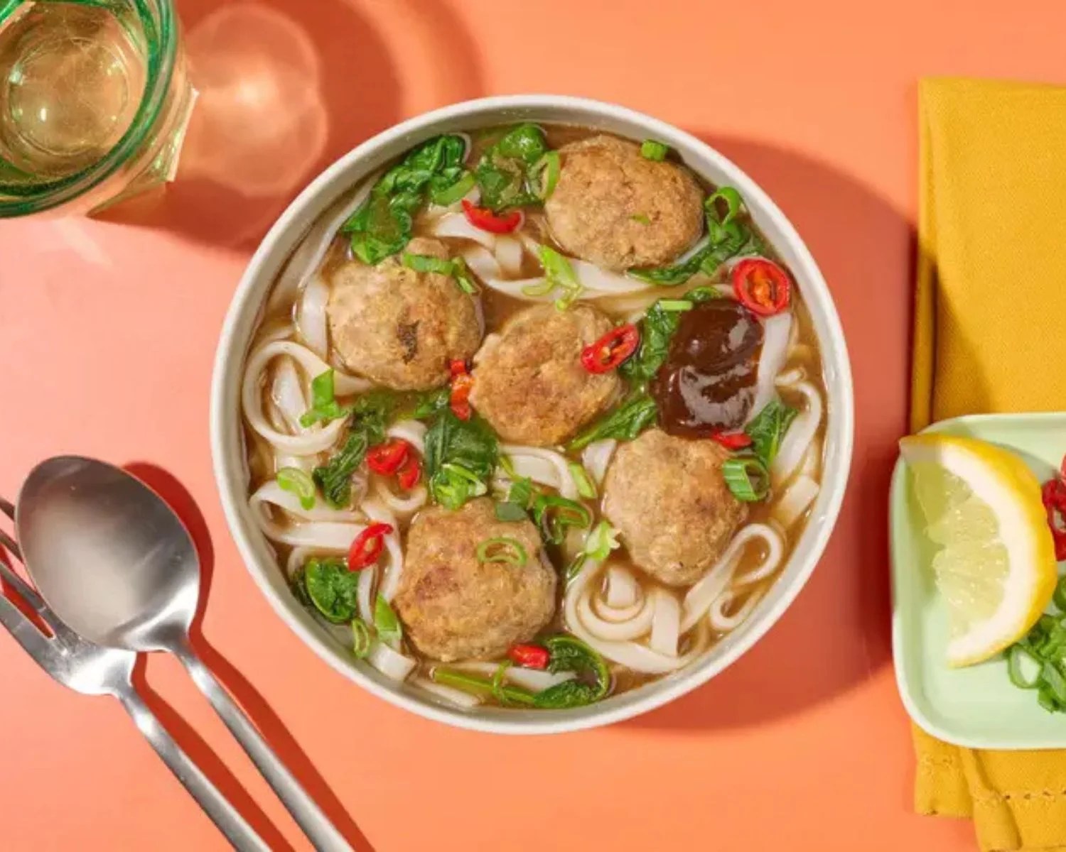 Pork Meatball Pho