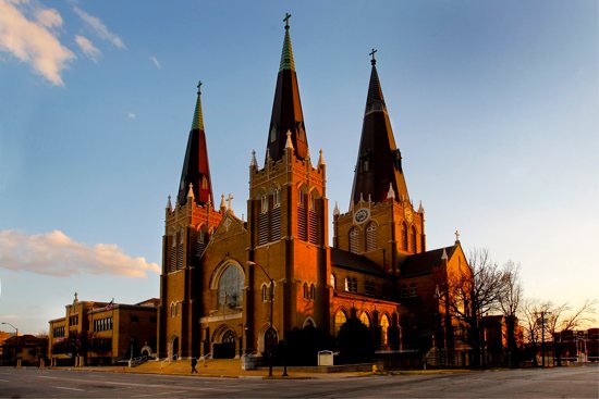Holy Family Cathedral in Tulsa, Okla., is seen in this undated photo.