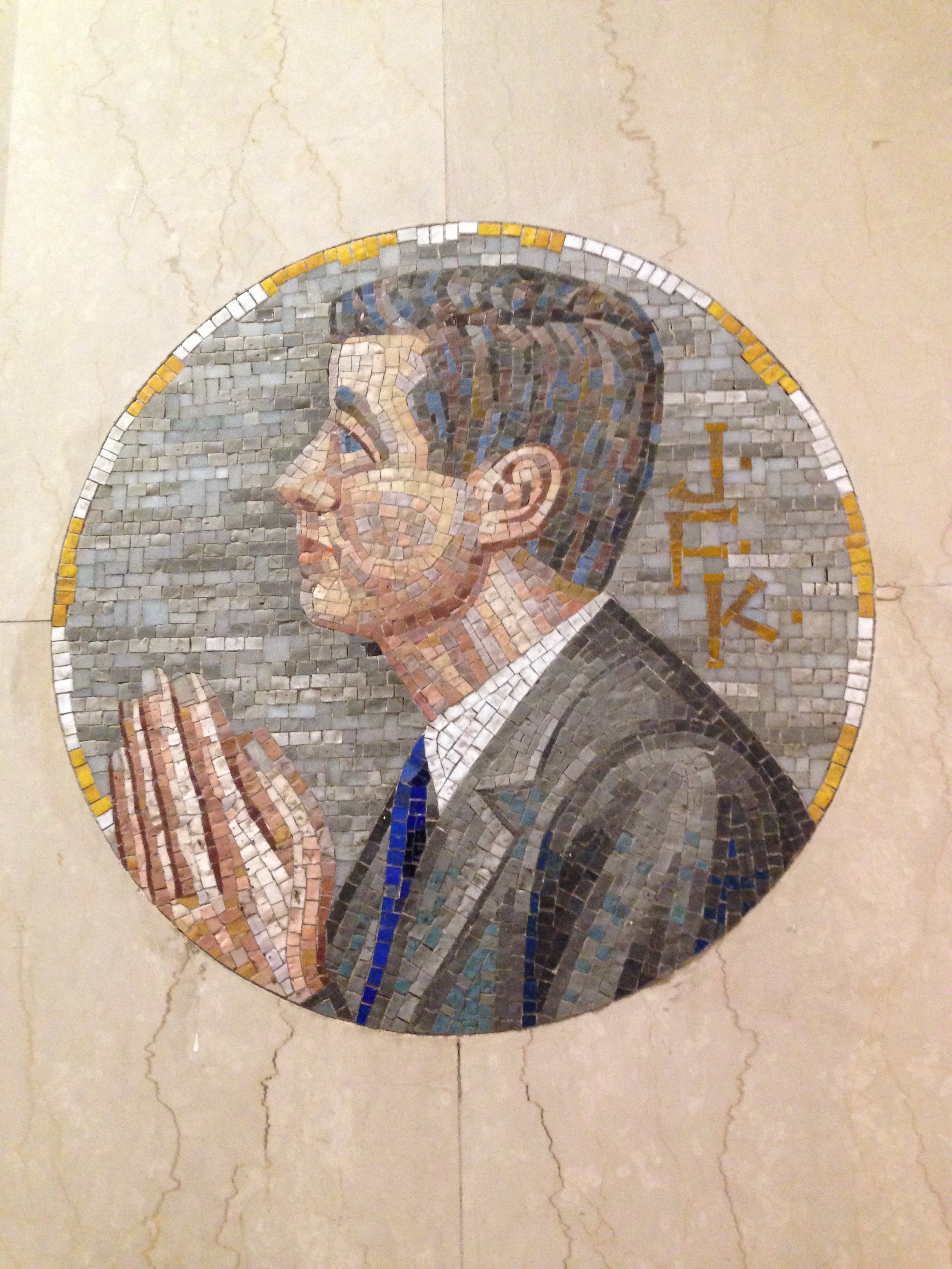 JFK Mosaic in the Galway Cathedral