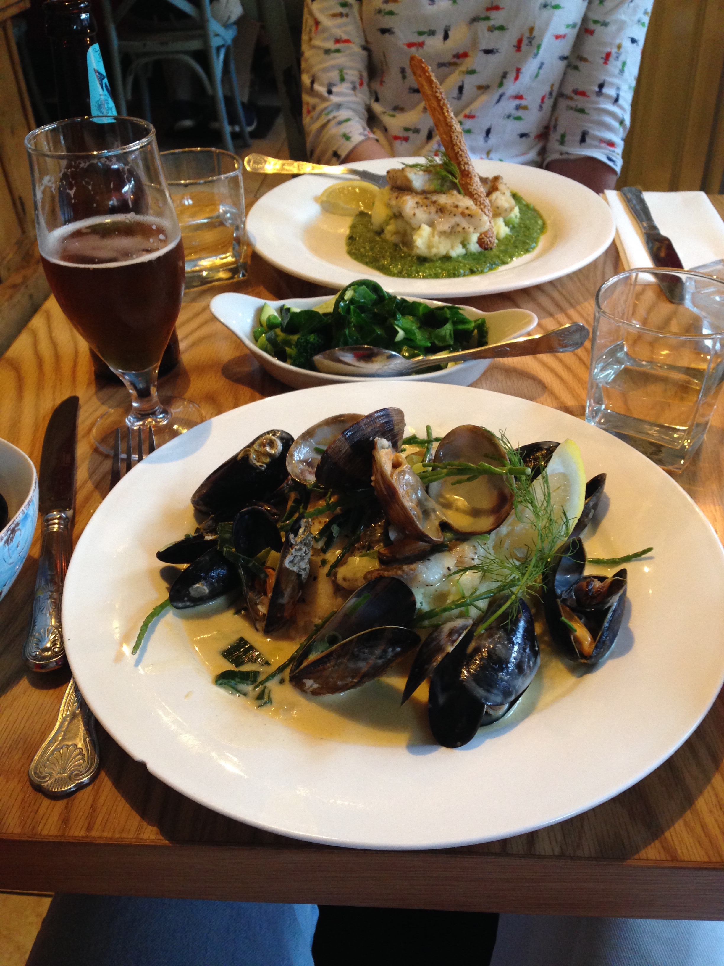 Our first Irish dinner!