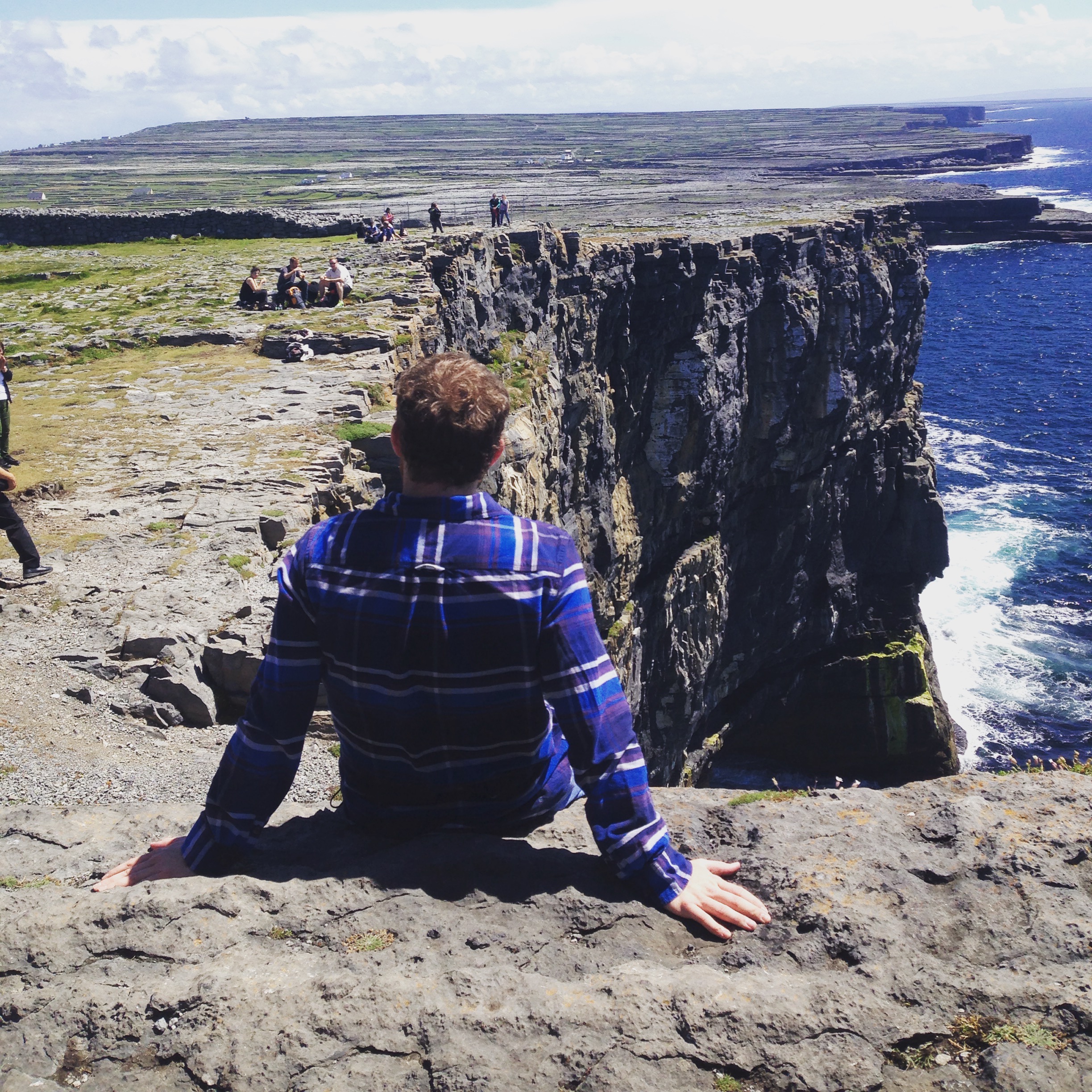 Pondering rocks