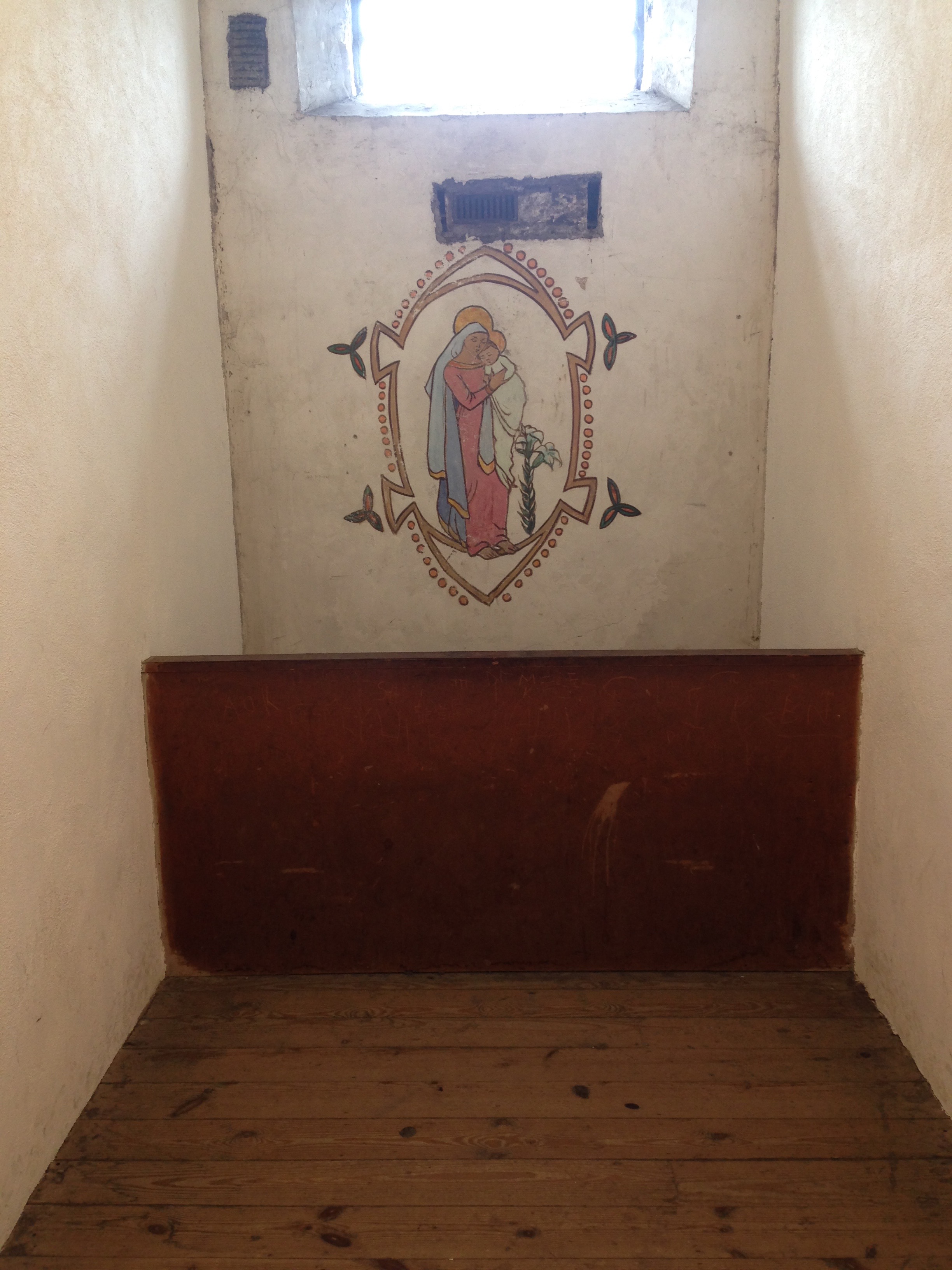 One of the cells in Kilmainham Gaol