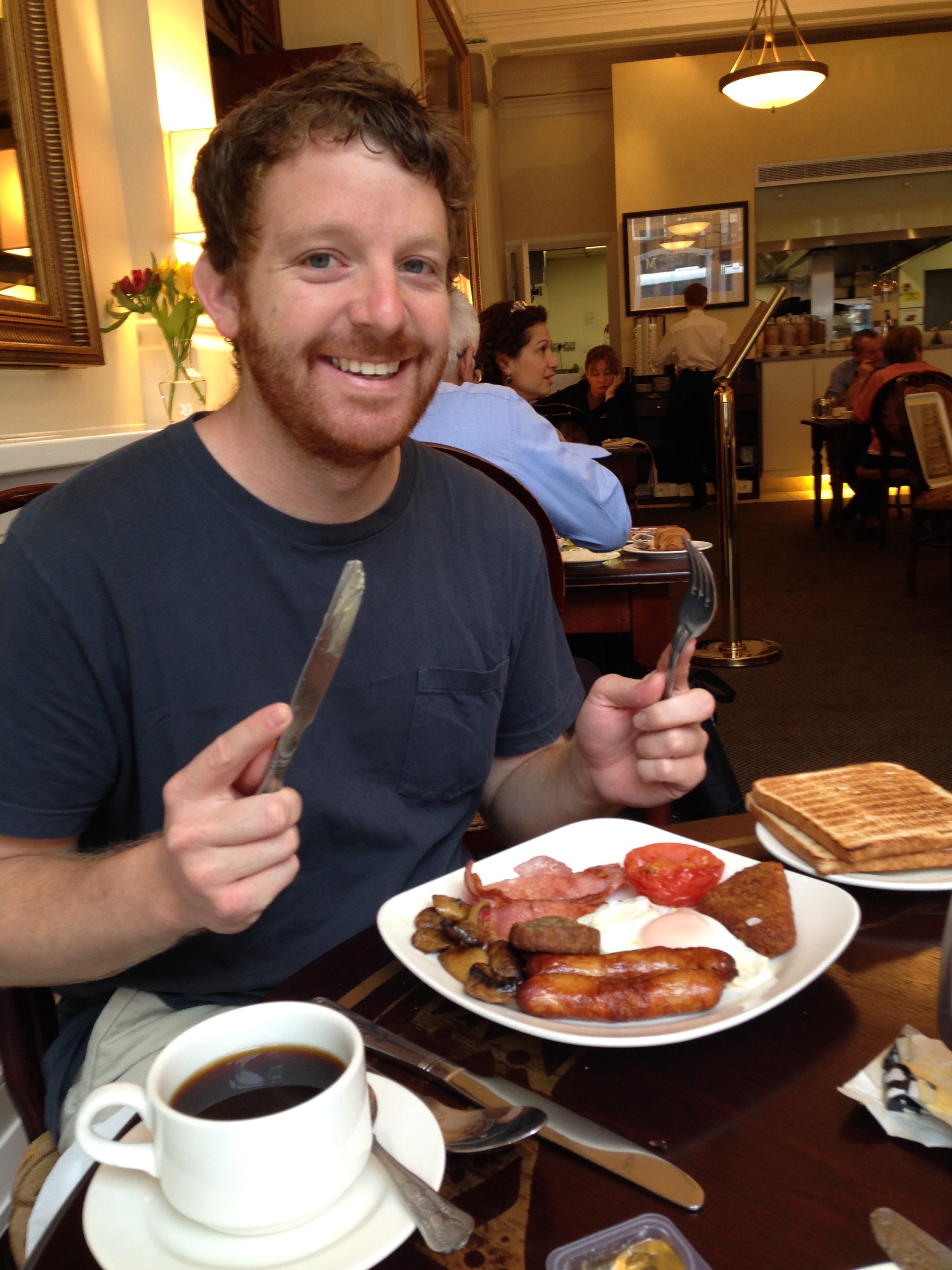 One last full Irish breakfast!