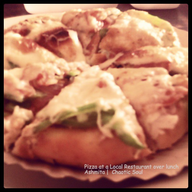 Pizza at a Local Restaurant