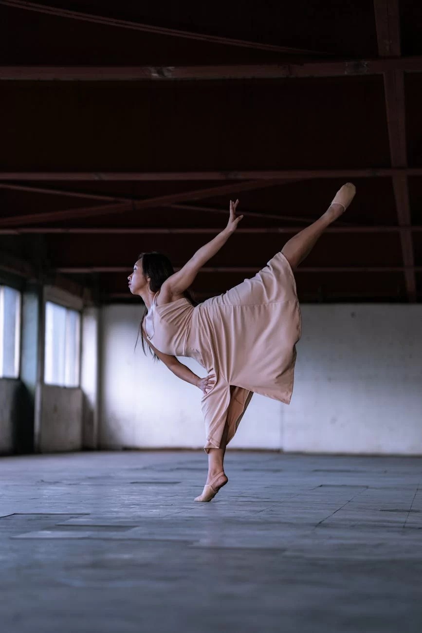 woman doing ballet
